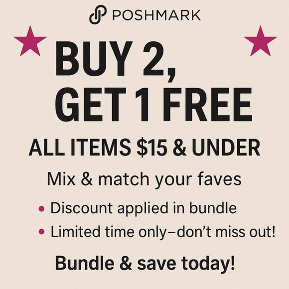 BUY 2 GET 1 FREE on any items priced $15 or less Lot of two navy blue tanks - Picture 7 of 7